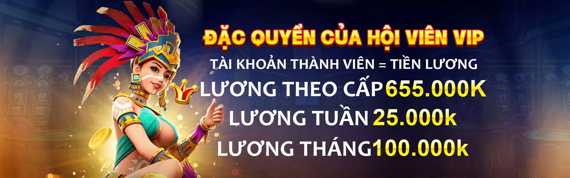 Hình ảnh chính của trang nổ hũ, với các biểu tượng jackpot và poker trực tuyến